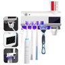 Porta Escova Dentes Esterilizador Ultravioleta Dispenser - 1