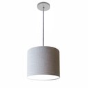 Ver imagem 1 de Lustre Luminária Pendente Vivare Free Lux Pe-4105cz Cúpula em Tecido 20x22cm