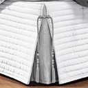 Ver imagem 2 de Saia para Cama Box Dual Queen Matelassê Costurado Branco