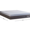 Ver imagem 2 de Colchão Casal Molas Pocket Ensacadas Piemonte Ice 32cm x 138cm Line Premier Orthoflex Cinza/Branco