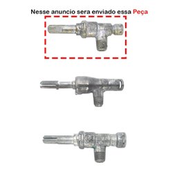 Registro Ramal Fogão Cooktop Braslar Modelo Antigo Original - 2