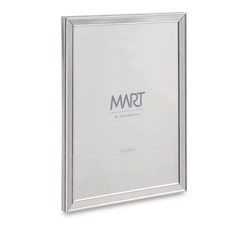 Porta Retrato Prata em Metal 20x25 cm 11261 Mart