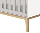 Ver imagem 3 de Berço Americano Classic New Branco Fosco com Natural - MoveisAqui