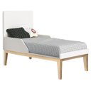 Ver imagem 5 de Berço Americano Classic New Branco Fosco com Natural - MoveisAqui