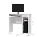 Ver imagem 2 de Mesa de Computador Viena - Branco Brilho