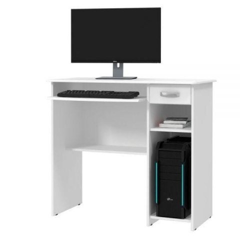 Mesa de Computador Viena - Branco Brilho
