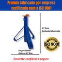 Ver imagem 7 de 4 Cavaletes Aço Carro 2 Toneladas Tripé Apoio Veículo Preguiça Suporte Resistente