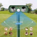 Ver imagem 6 de Repelente Solar Ultrassônico Kit 2 Uni Escorpião Pragas Jardim Pombos Cobras Ratos Gambas Gatos Caes