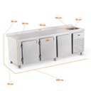 Ver imagem 2 de Balcão Câmara De Serviço Comercial Refrigerado Ar Forçado 2,00m Bsraf 2000 220V - Refrimate