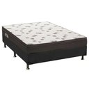 Ver imagem 1 de Cama Box Casal: Colchão Espuma Ortobom D45 Light + Base CRC Suede Black(138x188)