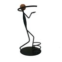 Ver imagem 3 de Suporte Para Garrafa Taça Ferro Decoração Adega Casa Vinhos