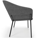Ver mais imagens de Kit 2 Cadeiras para Sala de Jantar Estar Living Olívia L02 Linho Cinza Escuro - Lyam Decor