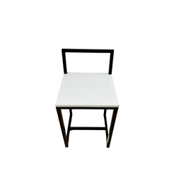 Mesa Prime Off White Quadrada 4 Cadeiras Preto/off White - 4