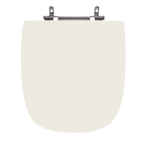 Assento Sanitário Poliéster para Louça City (celite) Aço (reb. Oculto) Pergamon