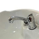 Ver imagem 7 de Lavatório Acolchoado para Salão de Beleza Bulma com Cuba e Torneira Monocomando Pu Bege G31 - Gran B