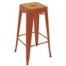 Banqueta Industrial Large Laranja Mor - 1