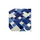 Ver imagem 2 de Pastilhas de Vidro 2,3 X 2,3 e 4,8 X 4,8 La Bella Griffe - Azul