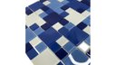 Ver imagem 2 de Pastilhas de Vidro 2,3 X 2,3 e 4,8 X 4,8 La Bella Griffe - Azul