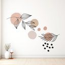 Ver imagem 4 de Adesivo Decorativo Parede Folhagem Abstrata 90x36cm
