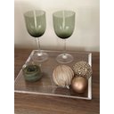 Ver imagem 3 de Bandeja Diamantada Acrílico 30x30