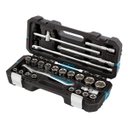 Ver imagem 1 de Jogo Ferramentas 1/2'' Maleta Plástica Aço Crv Gross 1414755