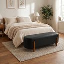 Ver imagem 5 de Puff Recamier Organico Imperial 160 cm Corino Preto Impo
