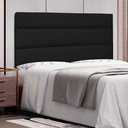 Ver imagem 2 de Cabeceira Painel King 1,95m La Italiana Corano - Pallazio - Preto