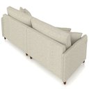 Ver mais imagens de Sofá 3 Lugares Sala de Estar Living 252cm Asbury K01 Linho Champagne - Lyam Decor