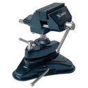 Ver imagem 1 de Mini Torno Morsa de Bancada 70mm com Base de Ventosa e Cabeça inclinável Giratória