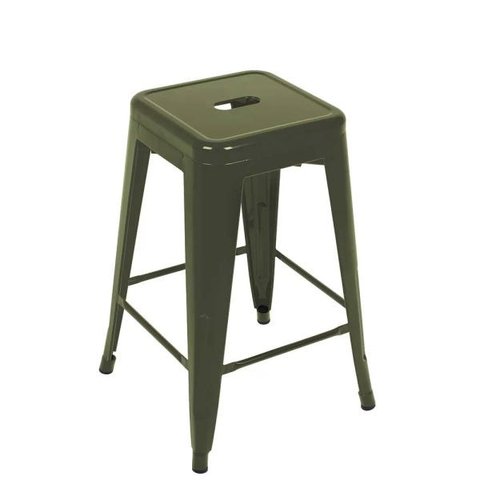 Banqueta Industrial Medium Verde Mor