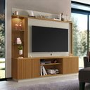 Ver imagem 1 de Home para Tvs 65" Atlanta Cinamomo e Off White Ripado Bechara