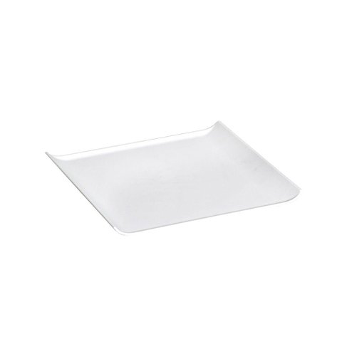 Bandeja Servir Quadrada 30x30 Branca em Polipropileno Linha Tropical Vem