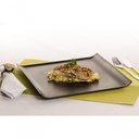 Ver imagem 6 de Bandeja Servir Quadrada 30x30 Branca em Polipropileno Linha Tropical Vem