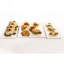 Ver imagem 2 de Bandeja Servir Quadrada 30x30 Branca em Polipropileno Linha Tropical Vem