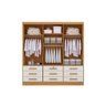 Guarda Roupa 3 Pts 9 Gavetas Meridian Plus - Cinamomo Off White - 2