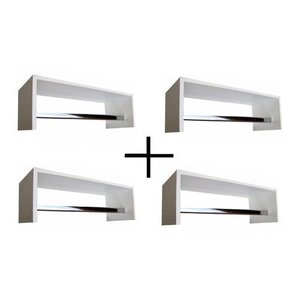 kit 4 cabideiros de parede Para Quarto Compartimentos