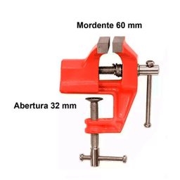 Mini Torno Morsa Base Fixa 60mm F-60 Western - 2