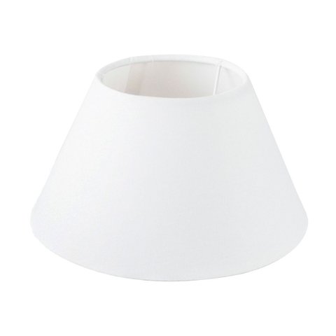 Cúpula de Abajur 15x12x22cm Tecido Algodão Soquete Importado Ref 19