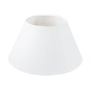 Ver imagem 2 de Cúpula Abajur Lumiaria Cônica 15x12x22cm Tecido Algodão Soquete Importado Ref 19
