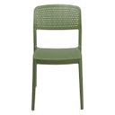 Ver imagem 2 de Cadeira Tramontina Serena Verde Oliva Empilhável em Polipropileno com Proteção Antimicrobiana