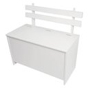 Ver imagem 1 de Caixa de Lenha Cl 001 Bco - Completa Móveis