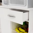 Ver imagem 4 de Fruteira Armário Balcão Multiuso Cozinha Diva Branco Notável