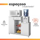 Ver imagem 6 de Fruteira Armário Balcão Multiuso Cozinha Diva Branco Notável