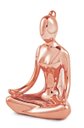 Ver imagem 3 de Kit Esculturas Yoga Rose em Porcelana 3 Pcs 11273 Mart