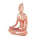 Ver imagem 3 de Kit Esculturas Yoga Rose em Porcelana 3 Pcs 11273 Mart