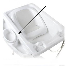 Saboneteira Banheira Bebe Plastica Branca Avulsa Galzerano 9013bc - 2