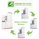 Ver imagem 4 de Guarda-Roupa Solteiro com Espelho 2 Portas 4 Gavetas Melissa Acp Móveis Flex Color