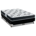 Ver imagem 1 de Cama Box Queen: Colchão Espuma Probel D28 ProDormir Advanced + Base CRC Suede Gray(158x198)