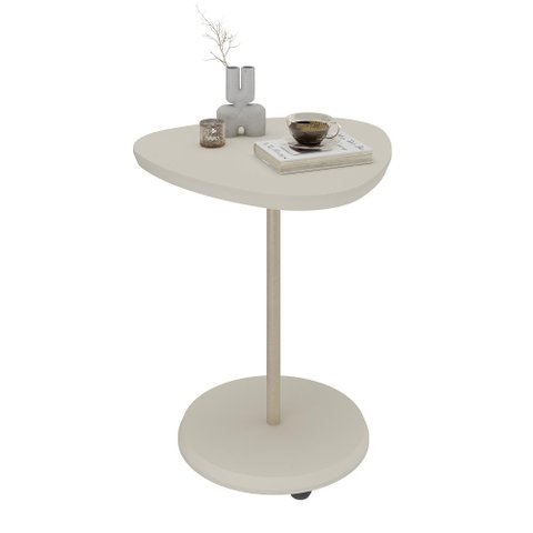 Mesa de Apoio Bel Off White Artely