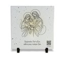 Ver imagem 1 de Azulejo Decorativo Religiosa com Qr Code Orações Sagrada Familia